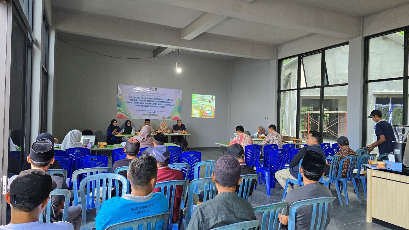 FGD dan Laporan Penelitian Inovasi Hilirisasi Kopi di Desa Banjarsari Dorong Penguatan Branding Kopi